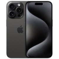 Смартфон Apple iPhone 15 Pro 128 ГБ, Dual: nano SIM + eSIM, черный титан>