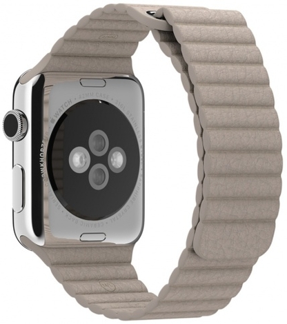 Ремешок Apple Stone Leather Loop L для Apple Watch 42 мм (MJ4Y2ZM/A) Ремешок Apple Stone Leather Loop L для Apple Watch 42 мм (MJ4Y2ZM/A)