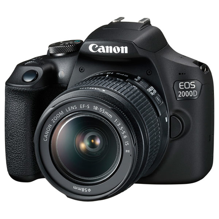 Фотоаппарат зеркальный Canon EOS 2000D Kit EF-S 18-55 IS II Фотоаппарат зеркальный Canon EOS 2000D Kit EF-S 18-55 IS II