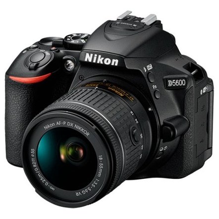 Зеркальный фотоаппарат Nikon D5600 Kit + 18-55 P VR Зеркальный фотоаппарат Nikon D5600 Kit + 18-55 P VR