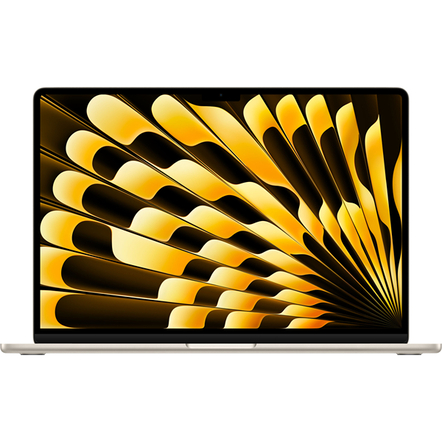 Apple MacBook Air 15 (M2, 8 ГБ, SSD 256 ГБ) Starlight (MQKU3)