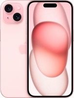 Смартфон Apple iPhone 15 128 ГБ, Dual: nano SIM + eSIM, розовый>