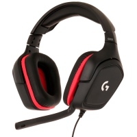 Компьютерная гарнитура Logitech G G332 / G332 SE, черный/красный>