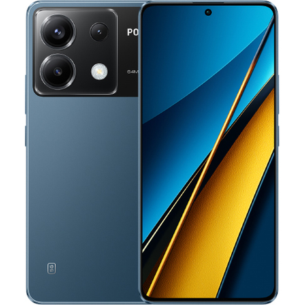 Смартфон Xiaomi POCO X6 5G 12/256 Гб Blue Смартфон Xiaomi POCO X6 5G 12/256 Гб Blue