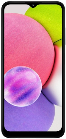 Смартфон Samsung Galaxy A03s 3/32 ГБ, черный