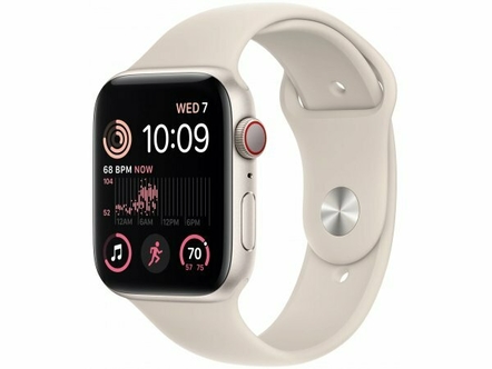 Умные часы Apple Watch Series SE GPS Gen 2 40 mm Aluminium Case with Sport Band Starlight (M/L)