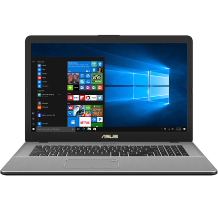 Ноутбук ASUS VivoBook 17 X705UF-BX122T (Intel Core i3 7100U 2400 MHz/17.3"/1920x1080/8GB/1000GB HDD/DVD нет/NVIDIA GeForce MX130/Wi-Fi/Bluetooth/Windows 10) Ноутбук ASUS VivoBook 17 X705UF-BX122T (Intel Core i3 7100U 2400 MHz/17.3"/1920x1080/8GB/1000GB HDD/DVD нет/NVIDIA GeForce MX130/Wi-Fi/Bluetooth/Windows 10)