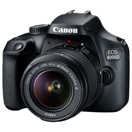 Фотоаппарат зеркальный Canon EOS 4000D Kit EF-S 18-55 III Фотоаппарат зеркальный Canon EOS 4000D Kit EF-S 18-55 III