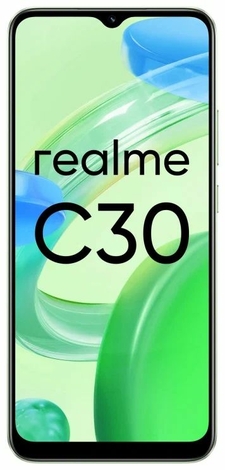 Смартфон realme C30 2/32 ГБ, RU зелёный