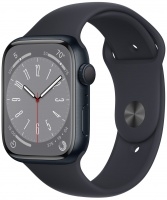 Умные часы Apple Watch Series 8 45 мм Aluminium Case, midnight Sport Band (M/L)>