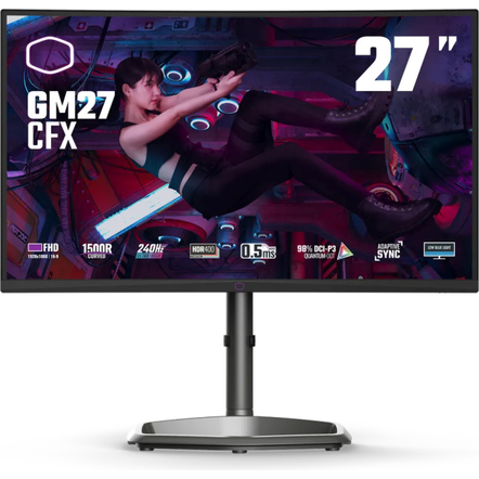27" Монитор Cooler Master GM27-CFX, черный 27" Монитор Cooler Master GM27-CFX, черный