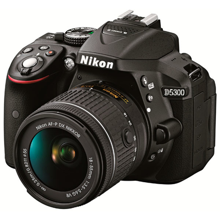 Зеркальный фотоаппарат Nikon D5300 Kit VR 18-55 AF-P Black Зеркальный фотоаппарат Nikon D5300 Kit VR 18-55 AF-P Black
