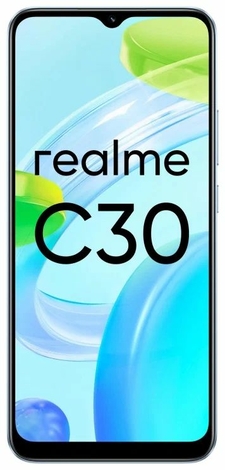 Смартфон realme C30 2/32 ГБ, RU голубой