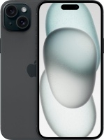 Смартфон Apple iPhone 15 Plus 128 ГБ, Dual: nano SIM + eSIM, черный>
