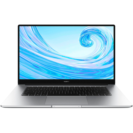 Ноутбук HUAWEI MateBook D 15 1920x1080, Intel Core i5 1135G7 2.4 ГГц, RAM 8 ГБ, SSD 256 ГБ, Intel Iris Xe Graphics, Windows 11 Home, 53013ERT, серебристый