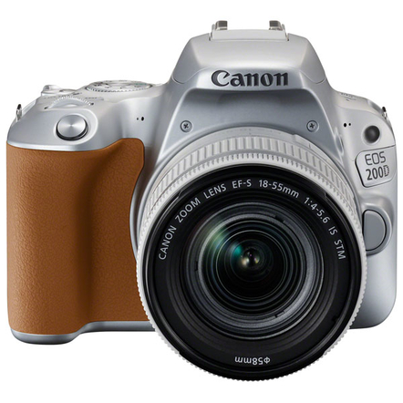 Фотоаппарат зеркальный Canon EOS 200D Kit EF-S 18-55 IS STM Silver Фотоаппарат зеркальный Canon EOS 200D Kit EF-S 18-55 IS STM Silver