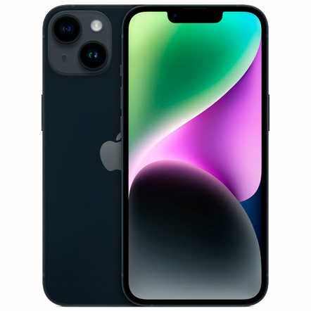 Apple iPhone 14 512GB, Midnight (тёмная ночь) nano-SIM + eSIM (MPWW3) Apple iPhone 14 512GB, Midnight (тёмная ночь) nano-SIM + eSIM (MPWW3)