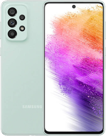 Смартфон Samsung Galaxy A73 5G 8/128 ГБ, мятный Смартфон Samsung Galaxy A73 5G 8/128 ГБ, мятный