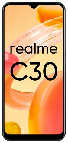 Смартфон realme C30 2/32 ГБ, RU черный