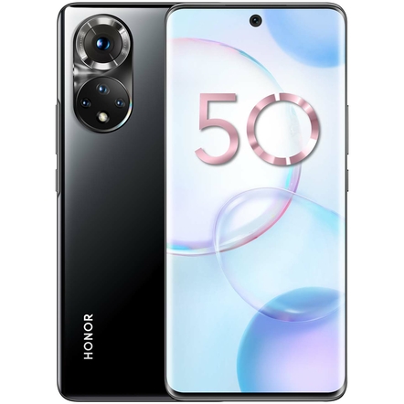 Смартфон HONOR 50 8/256 ГБ, полночный черный Смартфон HONOR 50 8/256 ГБ, полночный черный