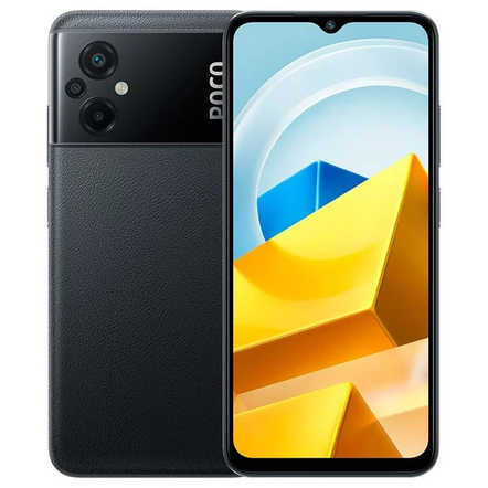 Смартфон Xiaomi POCO M5 4/128 ГБ RU, черный