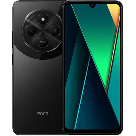 Смартфон Xiaomi Poco C75 6/128Gb, черный Смартфон Xiaomi Poco C75 6/128Gb, черный