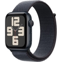 Умные часы Apple Watch SE 2024 GPS 44mm Midnight Aluminum Case with Ink Sport Loop, MXEP3>