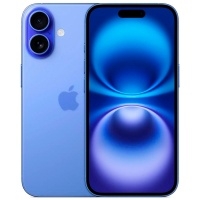 Смартфон Apple iPhone 16 256 ГБ, Dual: nano Sim + eSim, Ultramarine (синий)>