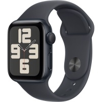 Умные часы Apple Watch SE 2024 GPS 40mm Midnight Aluminium Case with Midnight Sport Band M/L, MXE93>
