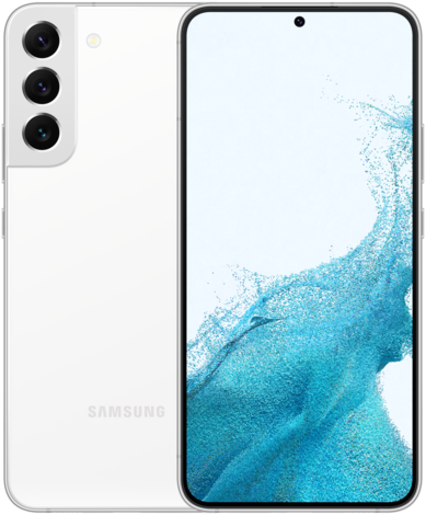 Смартфон Samsung Galaxy S22 (SM-S901E/DS) 8/128 ГБ, Белый фантом
