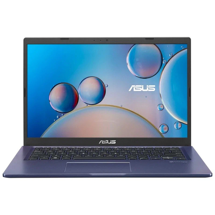 14" Ноутбук ASUS VivoBook 14 X415JF-EK155T 1920x1080, Intel Pentium 6805 1.1 ГГц, RAM 4 ГБ, SSD 256 ГБ, NVIDIA GeForce MX130, Windows 10 Home, 90NB0SV3-M01950, синий