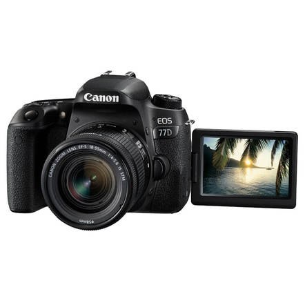 Фотоаппарат зеркальный Canon EOS 77D Kit EF-S 18-55 IS STM Фотоаппарат зеркальный Canon EOS 77D Kit EF-S 18-55 IS STM