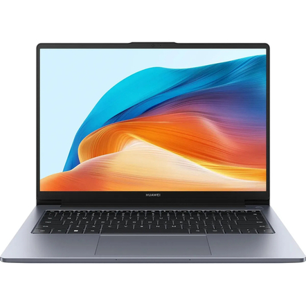 Ноутбук Huawei MateBook D 14 2024, i5 12450H 2ГГц, 16ГБ , 512ГБ, Intel UHD Graphics, Windows 11, серый 53013XFP