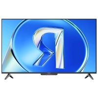 Телевизор Яндекс ТВ Станция Бейсик с Алисой на YaGPT 50“ QLED, черный>