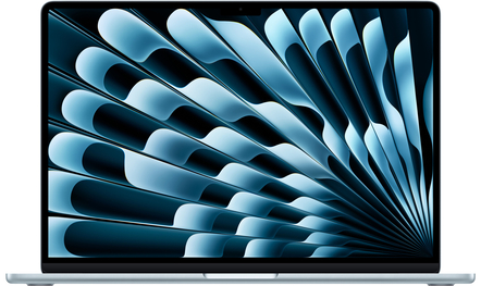 Apple MacBook Air 15 (M4, 16 ГБ, SSD 512 ГБ) Sky Blue (MC7C4)